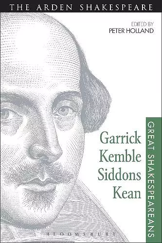 Garrick, Kemble, Siddons, Kean cover