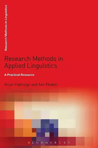 Research Methods in Applied Linguistics cover