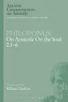 Philoponus: On Aristotle On the Soul 2.1-6 cover