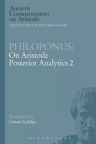 Philoponus: On Aristotle Posterior Analytics 2 cover