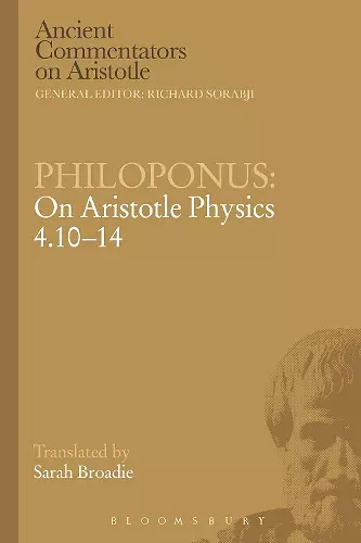 Philoponus: On Aristotle Physics 4.10-14 cover