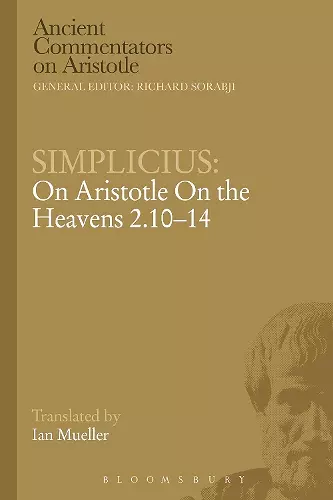 Simplicius: On Aristotle On the Heavens 2.10-14 cover