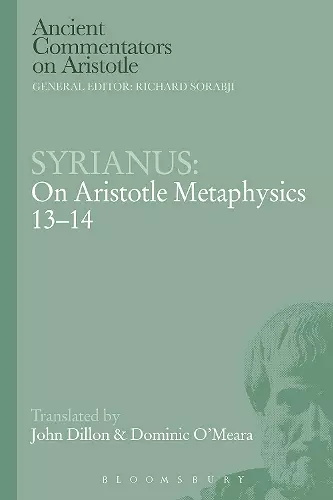 Syrianus: On Aristotle Metaphysics 13-14 cover
