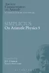 Simplicius: On Aristotle Physics 5 cover