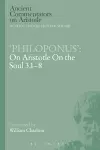 Philoponus': On Aristotle On the Soul 3.1-8 cover