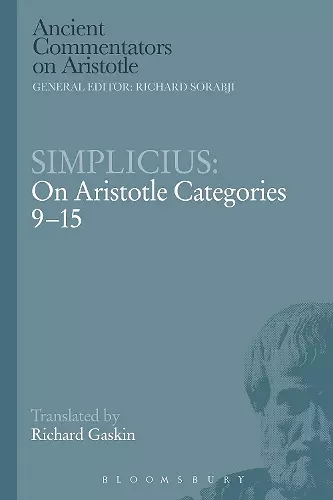 Simplicius: On Aristotle Categories 9-15 cover