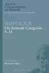 Simplicius: On Aristotle Categories 9-15 cover