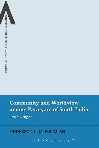 Community and Worldview among Paraiyars of South India cover