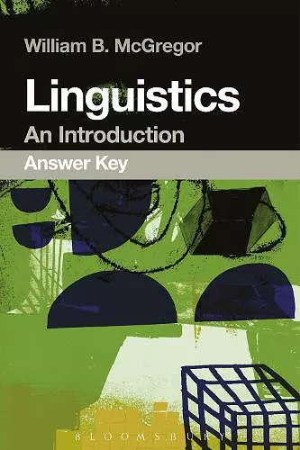 Linguistics: An Introduction Answer Key cover