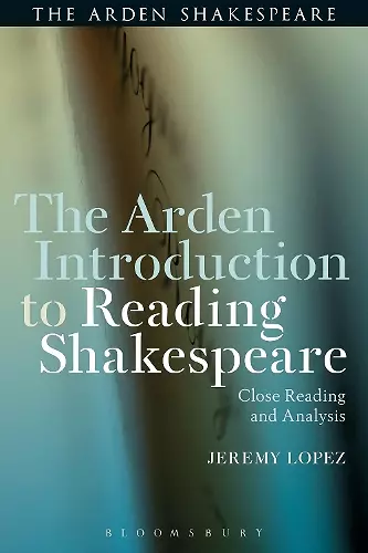 The Arden Introduction to Reading Shakespeare cover