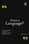 Where is Language? cover