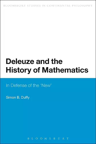 Deleuze and the History of Mathematics cover