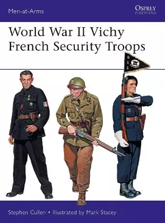 World War II Vichy French Security Troops cover