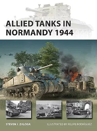 Allied Tanks in Normandy 1944 cover