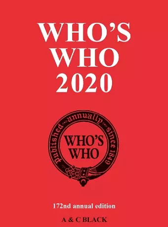 Who's Who 2020 cover
