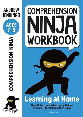 Comprehension Ninja Workbook for Ages 7-8 cover