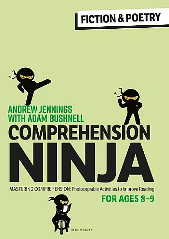 Comprehension Ninja for Ages 8-9: Fiction & Poetry cover