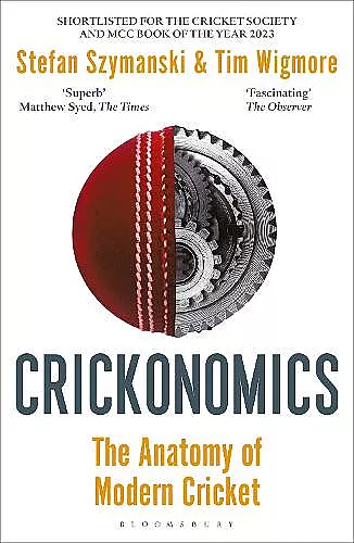 Crickonomics cover