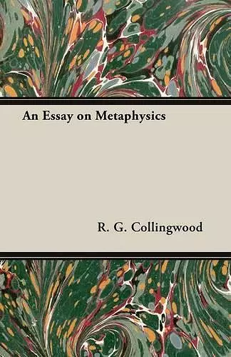 An Essay on Metaphysics cover