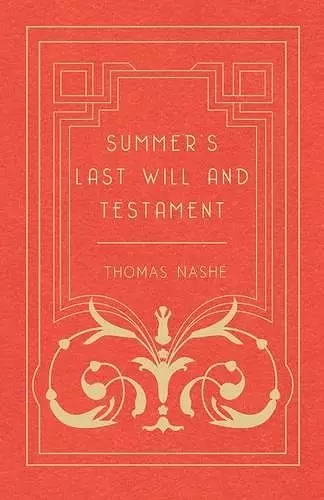 Summer's Last Will and Testament cover