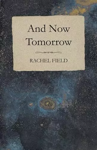 And Now Tomorrow cover