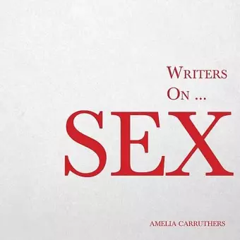 Writers on... Sex cover