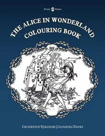 The Alice in Wonderland Colouring Book cover