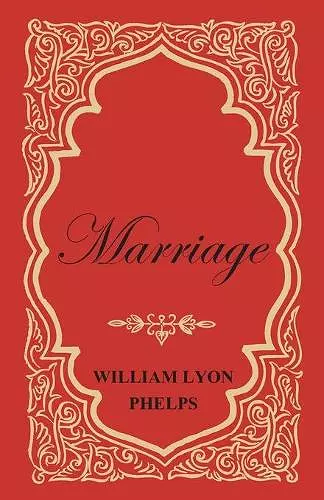 Marriage - An Essay cover