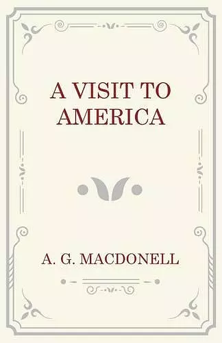 A Visit to America cover