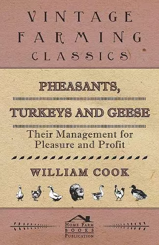 Pheasants, Turkeys and Geese cover