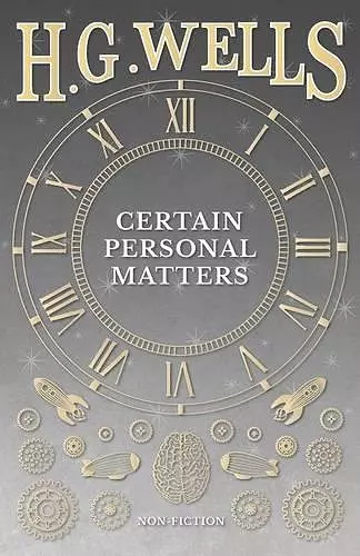 Certain Personal Matters cover