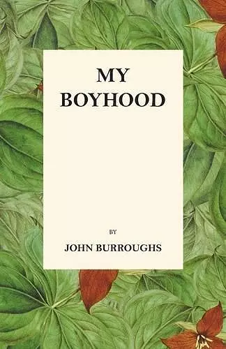 My Boyhood cover