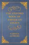 The Oxford Book of American Essays cover