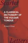 A Classical Dictionary of the Vulgar Tongue cover