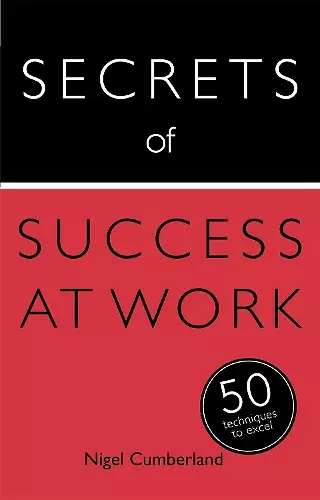 Secrets of Success at Work cover