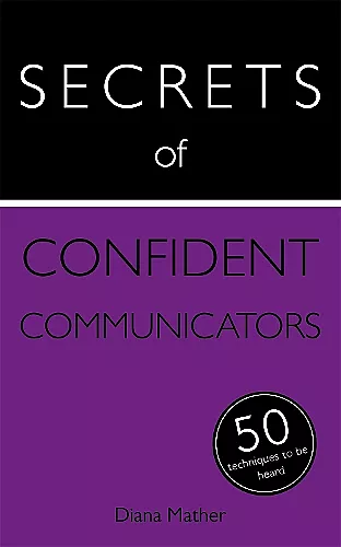 Secrets of Confident Communicators cover