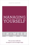 Managing Yourself In A Week cover