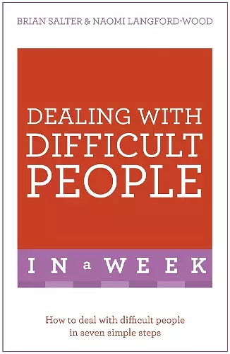 Dealing With Difficult People In A Week cover