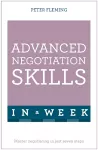 Advanced Negotiation Skills In A Week cover