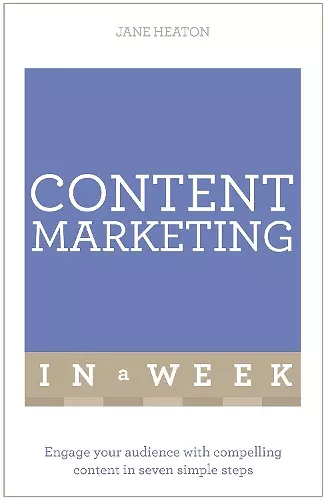 Content Marketing In A Week cover