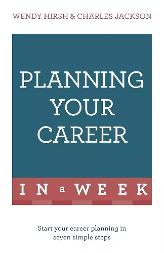 Planning Your Career In A Week cover