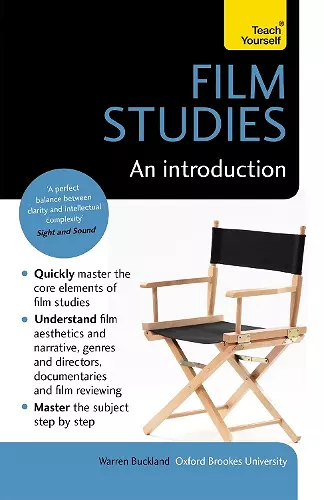 Film Studies: An Introduction: Teach Yourself cover