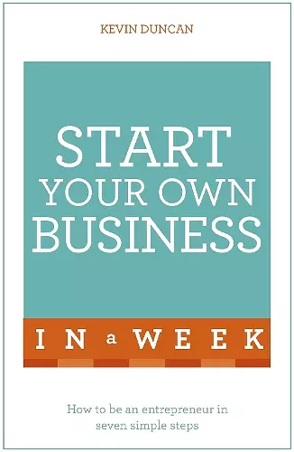 Start Your Own Business In A Week cover