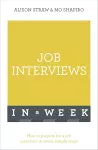 Job Interviews In A Week cover