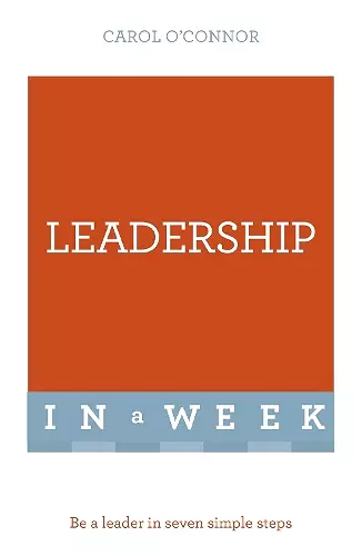 Leadership In A Week cover
