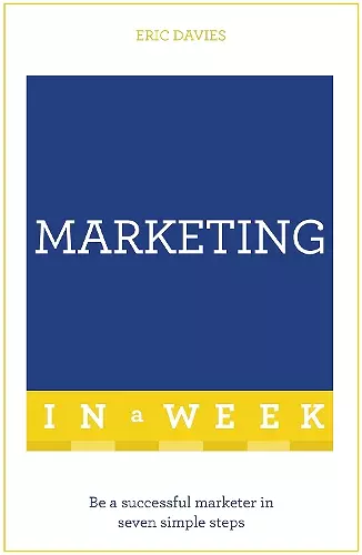 Marketing In A Week cover