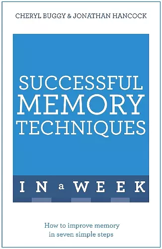 Successful Memory Techniques In A Week cover