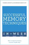 Successful Memory Techniques In A Week cover