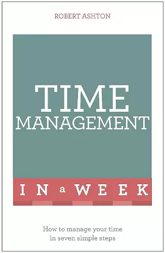 Time Management In A Week cover