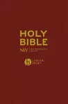 NIV Larger Print Burgundy Hardback Bible cover